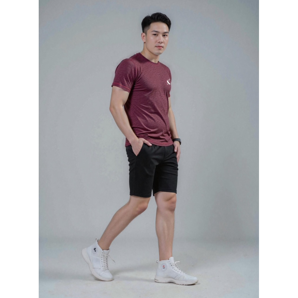 Bộ Quần Đùi Thể Thao Nam Mặc nhà vải loại 1 siêu co giãn hàng cao cấp shop thể thao kute