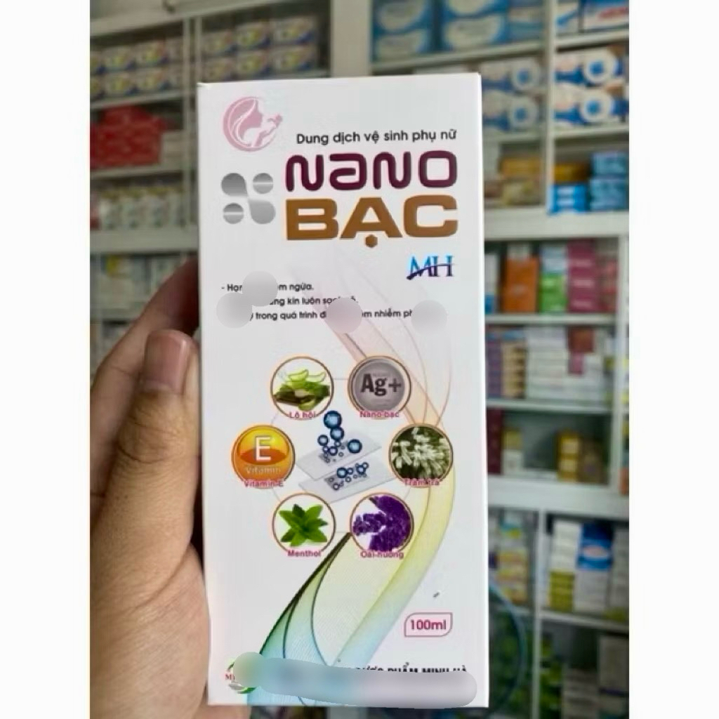 ✅[Chính Hãng] dung dịch vệ sinh nano bạc, (date mới nhất)