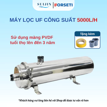 Máy lọc tổng UF công suất 5000L/H, lọc nước sinh hoạt, lọc nước đầu nguồn chính hãng