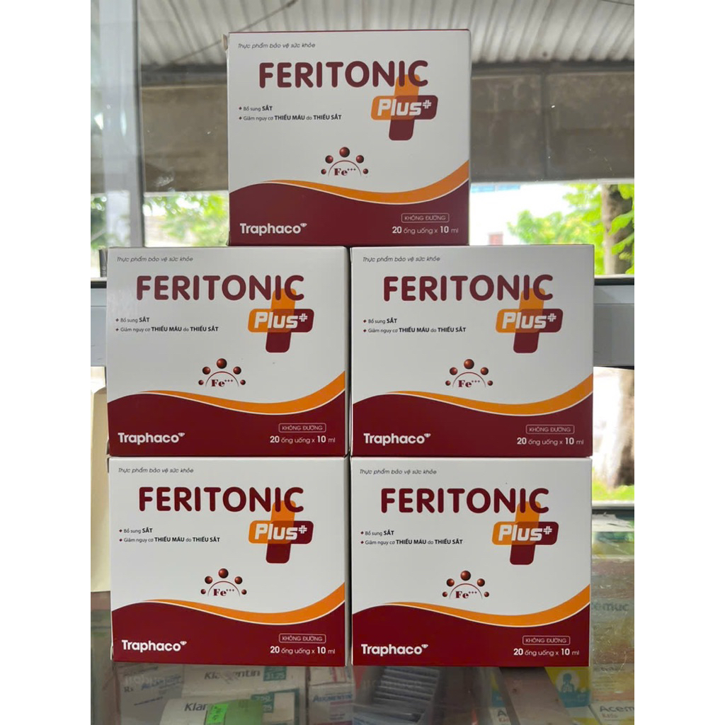 Sắt FERITONIC plus+ giúp bổ sung sắt giảm nguy cơ thiếu máu thiếu sắt ...
