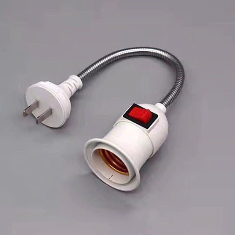 Đuôi đèn E27 công tắc lò xo, chịu nhiệt tốt, chất lượng cao, công tắc bền tiện dụng