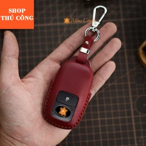 Bao chìa khóa Toyota Raize, Veloz, Avanza, Wigo, Yaris Cross, Chế tác thủ công - Da Bò Nhập Khẩu