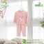 AMI0420 - Bộ Điều Hoà Dài Tay Sweet Bunny Anminaza Vải Sợi Tre Mềm Mịn Cho Bé Gái 6-16kg