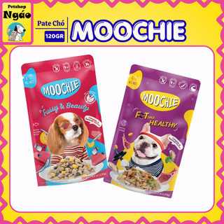 Pate Moochie cho chó 120g – Thức ăn ướt giàu dinh dưỡng, dễ ăn cho chó mọi lứa tuổi