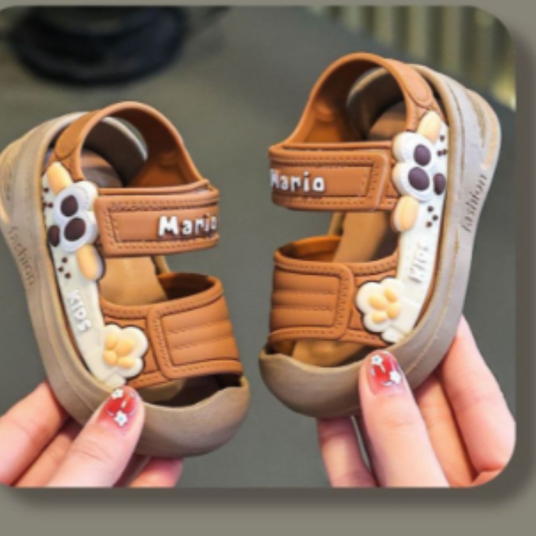 Dép tập đi cho bé, sandal trẻ em KIDS từ 8 tháng đến 6 tuổi, mềm, êm, chống trơn trượt
