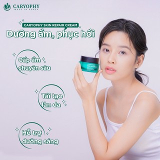 Kem Dưỡng Caryophy Skin Repair Cream Cấp Ẩm, Cải Thiện Làn Da Cho Da Nhạy Cảm 50ml Duduhouse