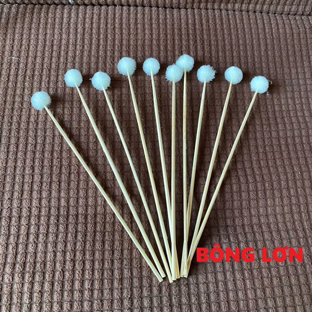 Bông se tai lông vịt 100 cây [tặng 10 cây]