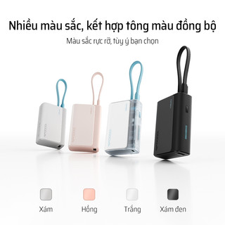 CUKTECH CP133L Sạc Di Động Kèm Cáp | Sạc Nhanh 33W Max | Dung Lượng 10.000mAh | Bảo Hành 18 Tháng LPB100