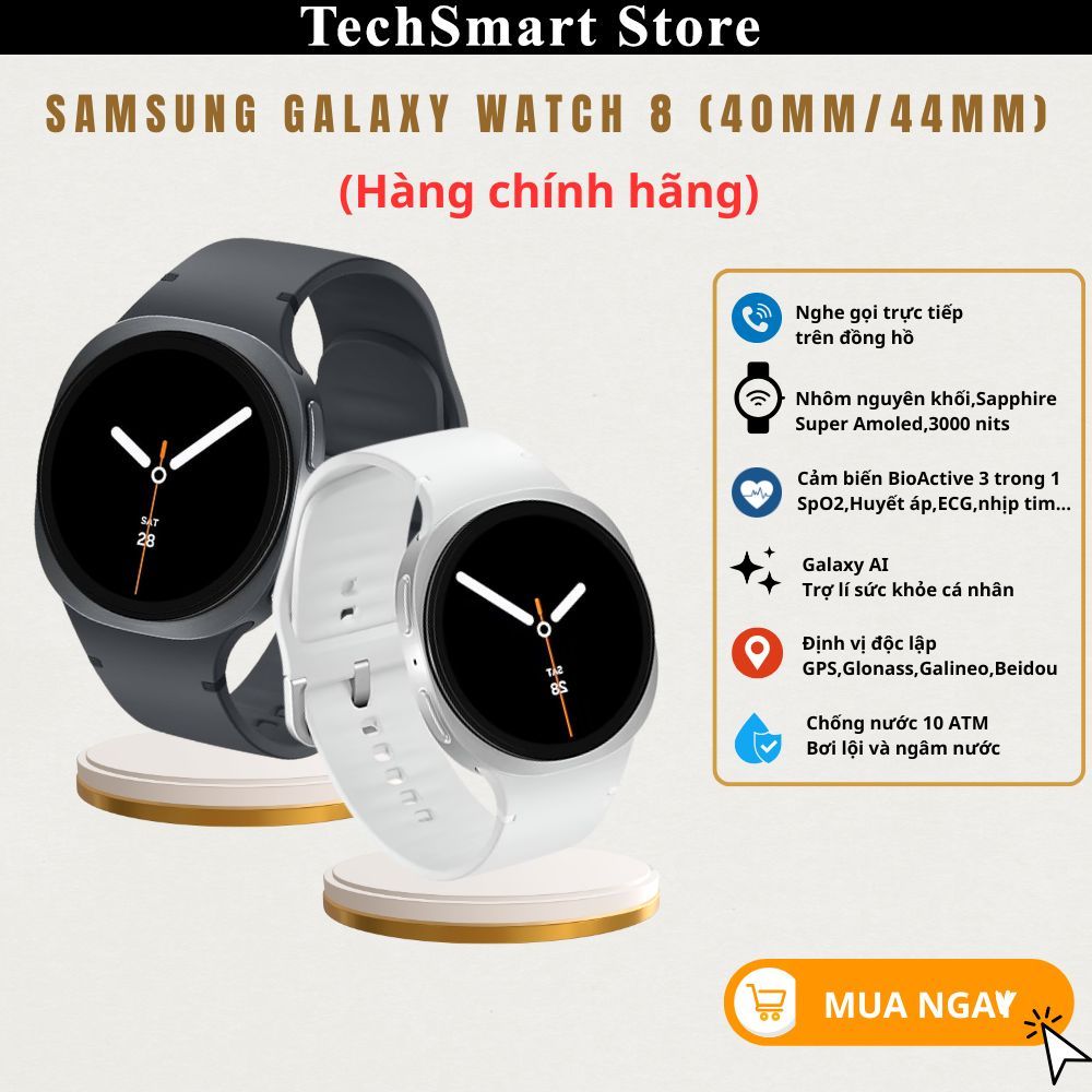 Hồ Thông Minh Smartwatch Con Ecg 2021 Huyết áp Ecg Galaxy Watch
