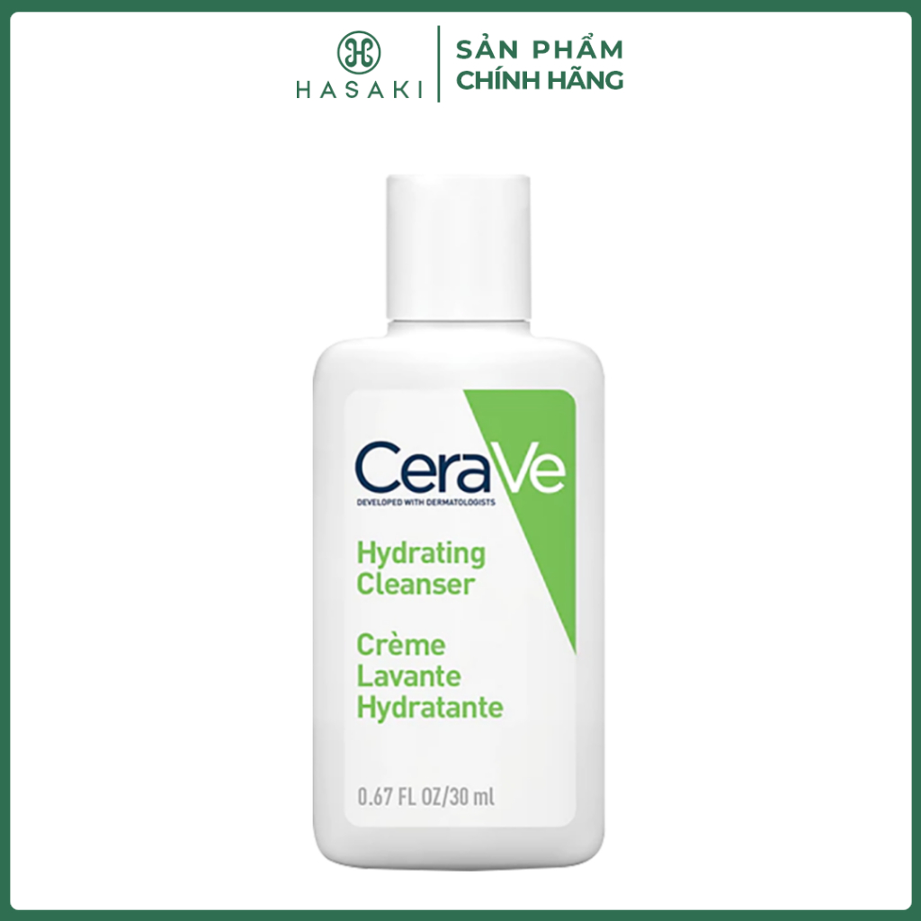 [Mini] Sữa Rửa Mặt CeraVe Cho Da Thường Đến Khô 30ml