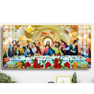 Tranh Bữa Tiệc Ly – Chúa Giêsu & 12 Tông Đồ tráng gương