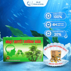 Hoạt Huyết Dưỡng Não Đại Uy - Giúp Bổ Não, Tăng Cường Tuần Hoàn Não - Hộp 100 Viên