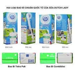 Combo Sữa Tiệt Trùng Dutch Lady Cô Gái Hà Lan Nhiều Vị – Lốc 4 Hộp (180ml x 4) – Dinh Dưỡng