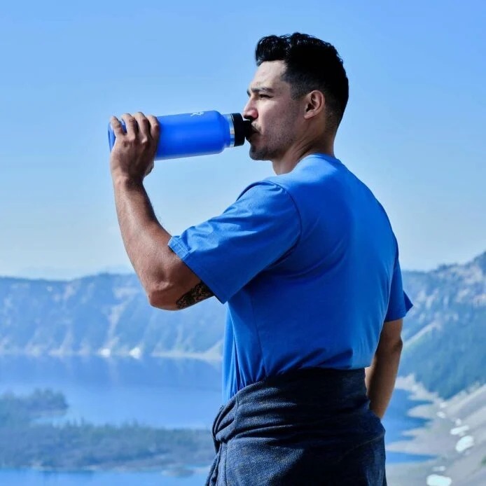 Bình giữ nhiệt Hydro Flask 946ml Wide Flex Chug Cap 32 oz chính hãng, giữ nhiệt an toàn cho sức khỏe