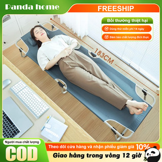 Panda giường gấp gọn thư giãn để cắm trại Văn phòng Nghỉ trưa Khẩn cấp Ngoài trời  67x190cm, khung thép chắc chắn
