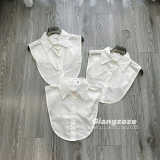 LT - Cổ Sơ mi rời để mix áo len mùa đông siêu xinh cổ đức, cổ sen SM1