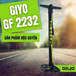 Bơm Đa Năng GIYO GF-2232 Thép Lõi Nhôm 6063,Đầu Bơm 2 FV,AV, Có Đồng Hồ, 2 Trong 1 HV/HP, Áp Suất 160 PSI, 67cm,1.5kg