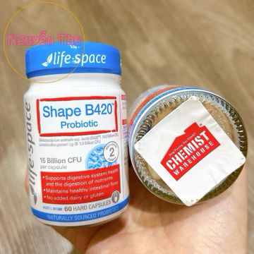 Men Vi Sinh Shape B420 Probiotic 60 viên Hỗ trợ kiểm soát dáng và tiêu hoá khoẻ