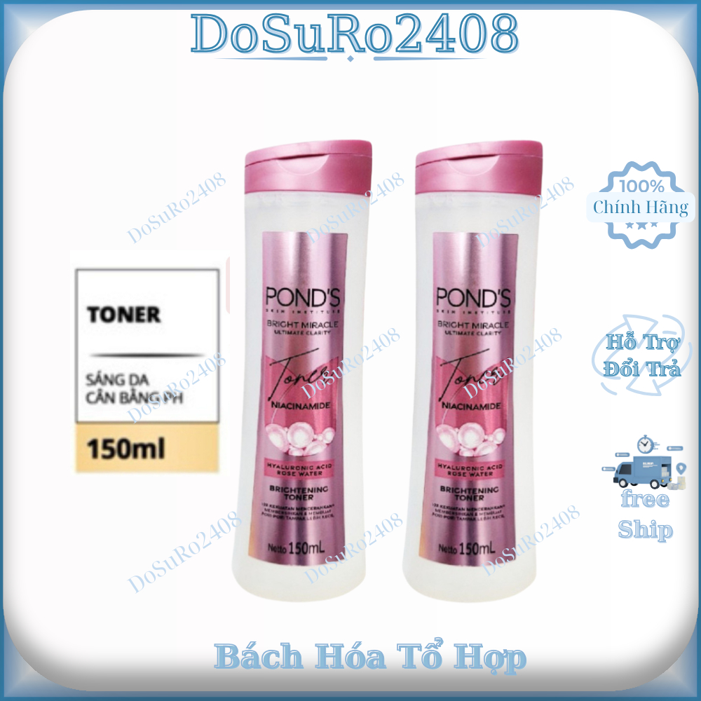 Nước Hoa Hồng Pond’s Sáng Da, Cân Bằng pH - 150ml