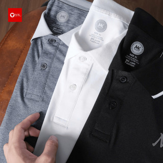 Áo thun polo nam MK Luxury vải thun cao cấp co giãn 4 chiều thoải mái thoáng khí ko cần ủi dễ phối đồ lịch lãm