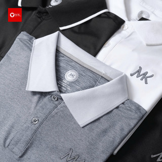 Áo thun polo nam MK Luxury vải thun cao cấp co giãn 4 chiều thoải mái thoáng khí ko cần ủi dễ phối đồ lịch lãm