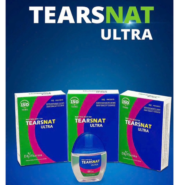 ✅[Chính hãng] Dung dịch nhỏ mắt Tearsnat Ultra 12ml - Dùng cho người sử dụng kính áp tròng, khô rát mắt, kích ứng