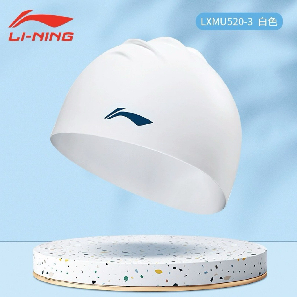 Mũ bơi Lining Silicon chống nước