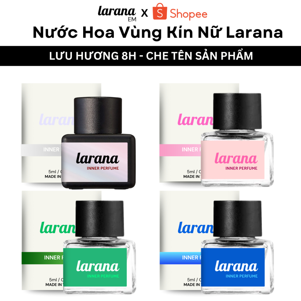 Nước Hoa Vùng Kín Larana Inner Perfume, Hương thơm quyến rũ, ngọt ngào ...
