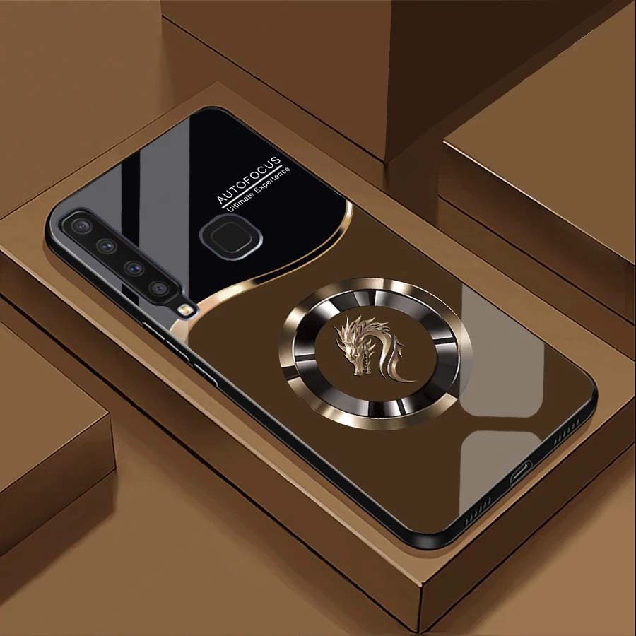 Ốp Lưng cho SAMSUNG GALAXY A9 2018 Mặt lưng kính cường lực, Sang Trọng, Chống Trầy, Bảo Vệ Toàn Diện