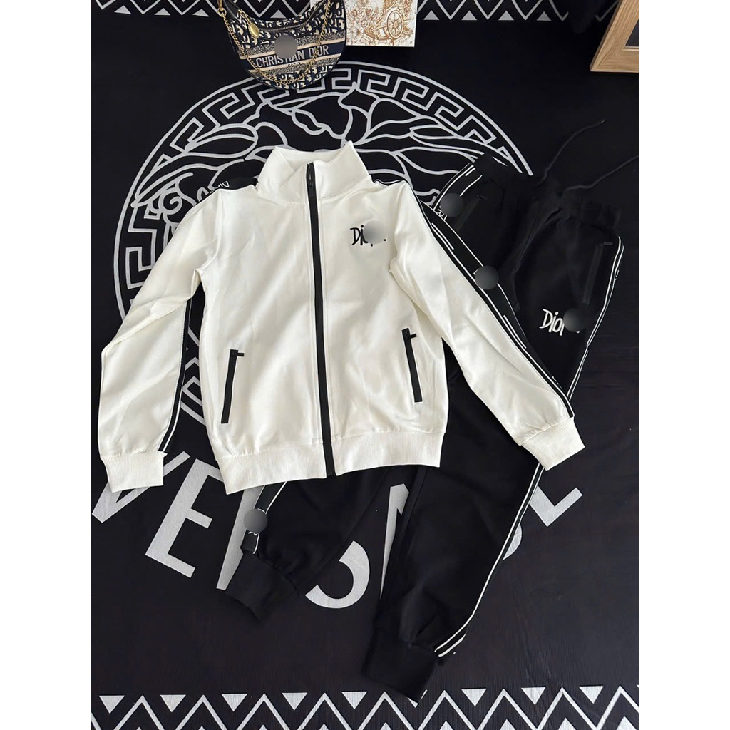 set áo khoác có mũ và quần thun