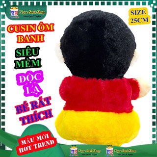 Thú Nhồi Bông Shin Cậu Bé Bút Chì Size 25cm Ôm Banh - Cusin SIêu Hot Làm Quà Tặng Cho Bé Yêu Đồ Chơi