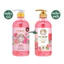 Sữa Tắm Trắng Sáng Da Mềm Min Purité Đủ Loại Hoa Hồng, Anh Đào 850mL Tặng Sữa Tắm 250mL