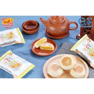 480gr-12bánh-Bánh pía kim sa chay đậu sầu riêng Tân Huê Viên.Hạn sử dụng 75ngày,ngay khi xé bao bì