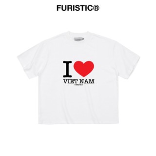 Áo Thun Tay Ngắn Form Boxy I Love '' VIETNAM"