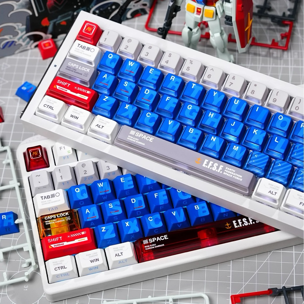 Keycap set Gundam from Titan Nation PBT+PC | BigBuy360 - bigbuy360.vn