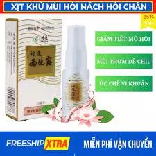 Xịt khử mùi hôi nách , hôi chân ngăn tái phát nội địa trung