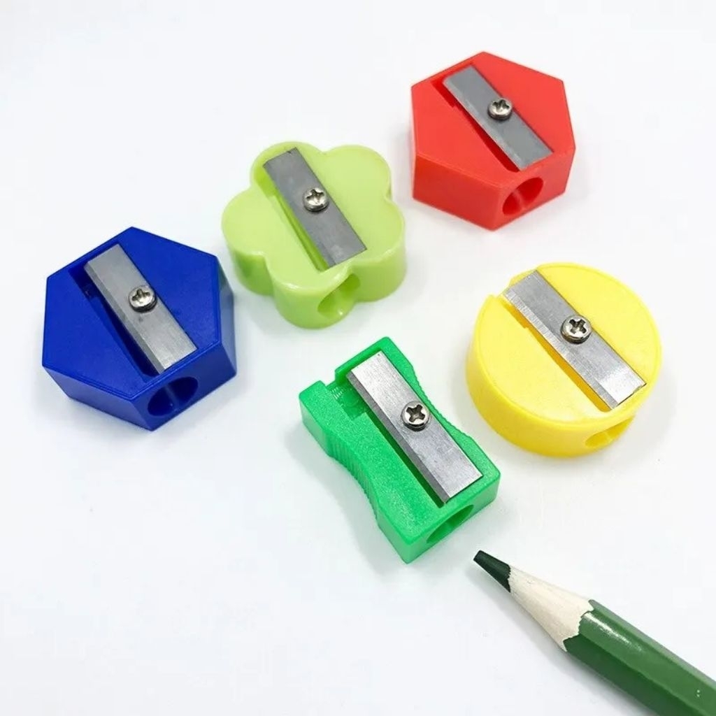5 cái chuốt gọt bút chì gỗ nhiều mẫu