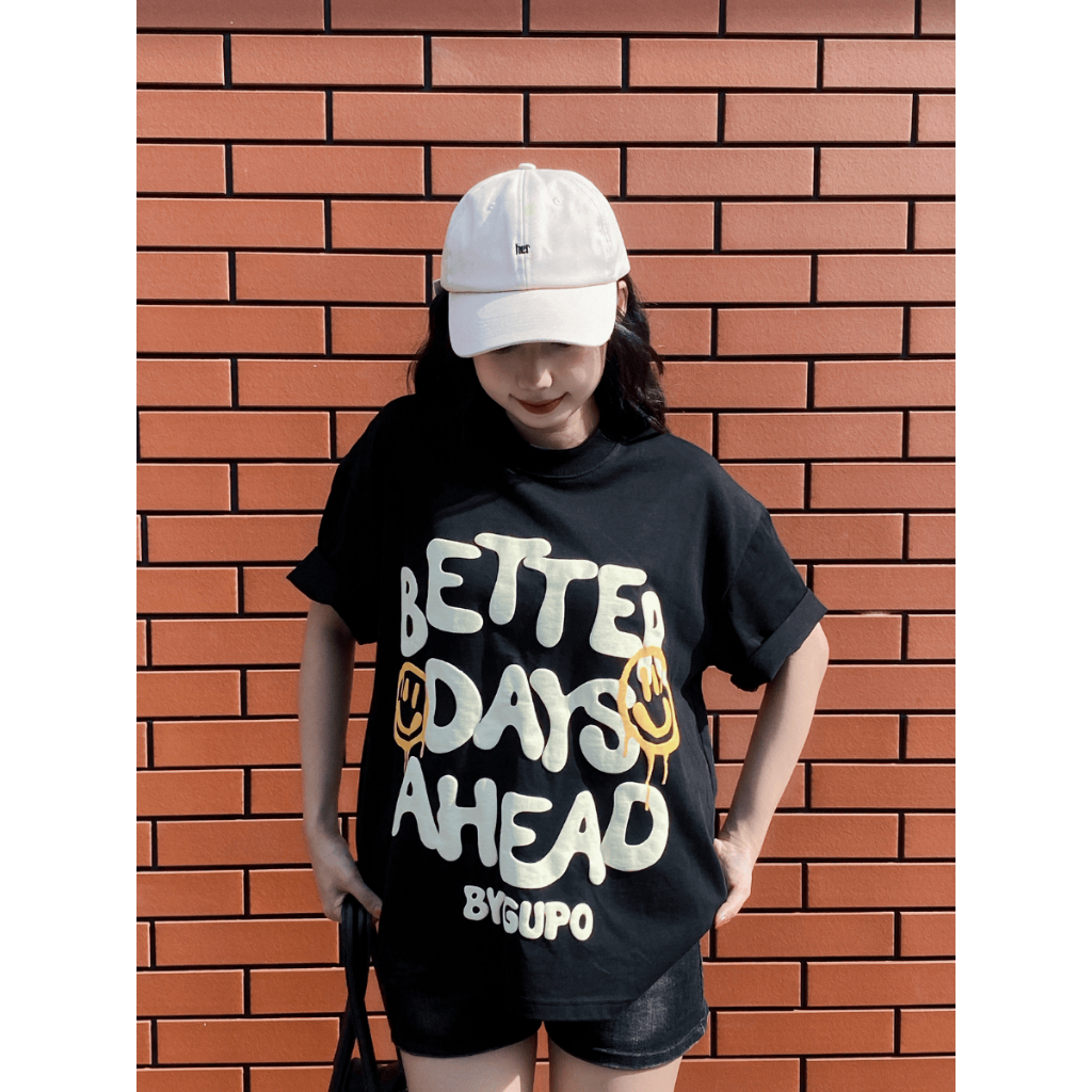 Áo Thun Oversize 280GSM In Phồng GUPO Local Brand Unisex Form Rộng Thời Trang TS036