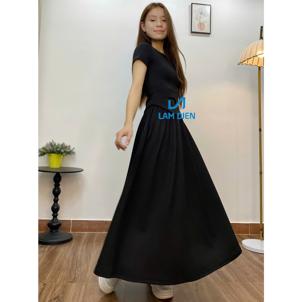 LQ032 CHÂN VÁY (CÓ TÚI SƯỜN) HÀNG MAY KỸ LOẠI 1, THU ĐÔNG 2025 CHẤY LIỆU VẢI UMI MỀM MỊN