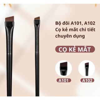 Cọ kẻ mắt cọ trang điểm siêu mỏng cọ che khuyết điểm hoàn hảo, cọ dẹt trang điểm  Phúc Hưng