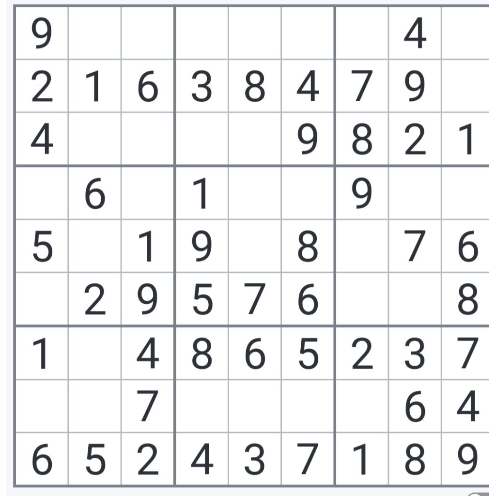 100 bài Sudoku CÓ ĐÁP ÁN -  cấp độ VỪA 9x9 - DẠNG SỐ