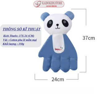 Gối bàn tay chống giật mình cho bé hình thú, giúp bé ngủ ngon - Kích thước 37x24cm