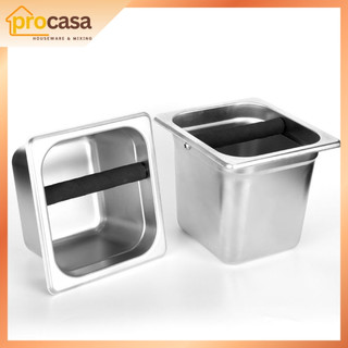 Hộp đập bã cà phê 10cm - 15cm - Knock box đập bã cafe
