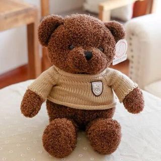 [Mua 1 tặng 1] IK Gấu Bông Teddy Gấu Dâu Vịt Vàng Dễ Thương