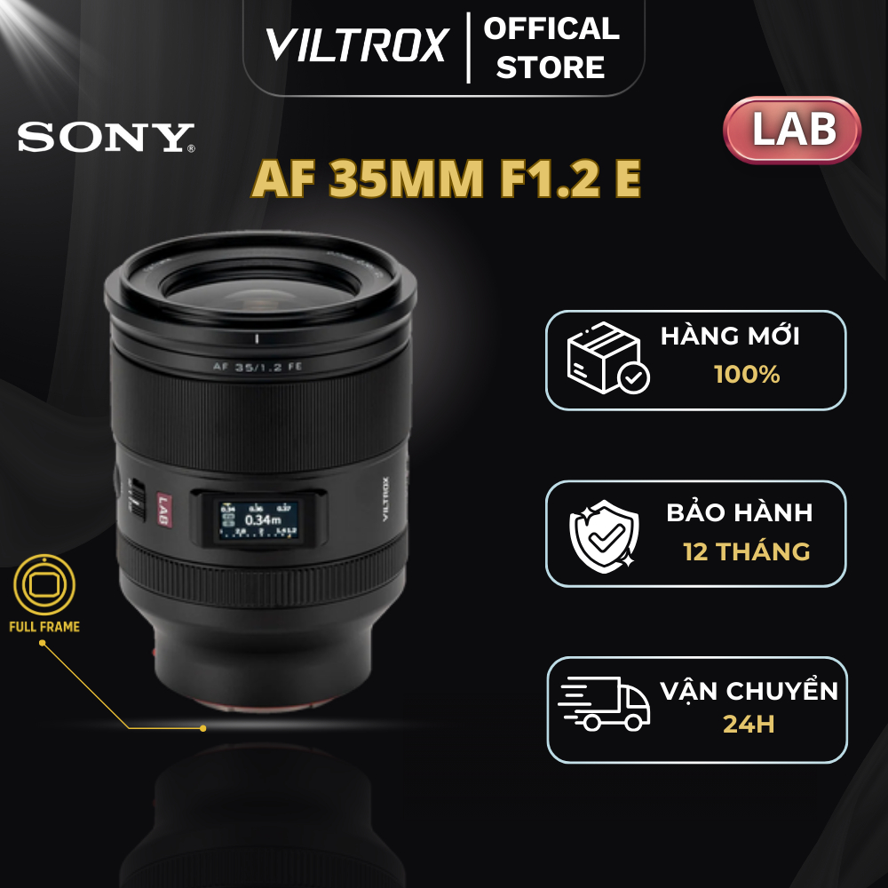 Ống kính Viltrox AF 35mm F1.2 LAB