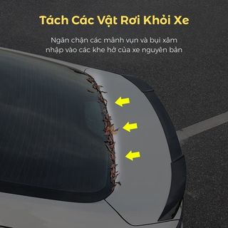Gioăng Cao Su Chắn Rác Cốp Xe Đa Năng Cách Âm, Chống Ồn, Chống Nước, Ngăn Bụi - Cuộn 1,4 Mét