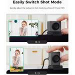 OBSBOT MEET SE - Webcam 1080P 100FPS, Cảm Biến CMOS 1/2,8", Chế Độ Làm Đẹp, Điều Khiển Bằng Cử Chỉ - Bảo Hành 12 Tháng — ảnh 7