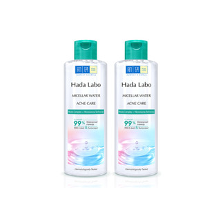 [VB] Combo 2 x Nước tẩy trang sạch sâu cho da mụn, nhạy cảm Hada Labo Micellar Water Acne Care 240ml