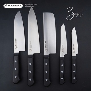 Bộ 5 chiếc dao bếp cao cấp KATANA Basic - KATASET5(5 chiếc)