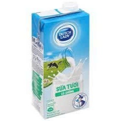 Combo Sữa Tươi Tiệt Trùng Dutch Lady Có Đường & Không Đường – Hộp 965ml